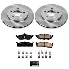 Power Stop KOE2140 Autospecialty - 1-Click Daily Driver Brake Kits (Front) for 1997-2002 Chrysler Grand Voyager product image