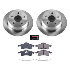 Power Stop KOE2151 Autospecialty - 1-Click Daily Driver Brake Kits (Rear) for 1999-2004 Jeep Grand Cherokee product image