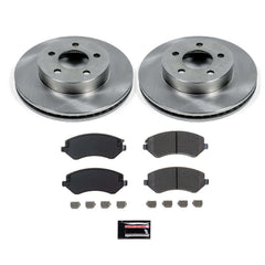 Power Stop KOE2160 Autospecialty - 1-Click Daily Driver Brake Kits (Front) for 2002-2007 Jeep Liberty product image