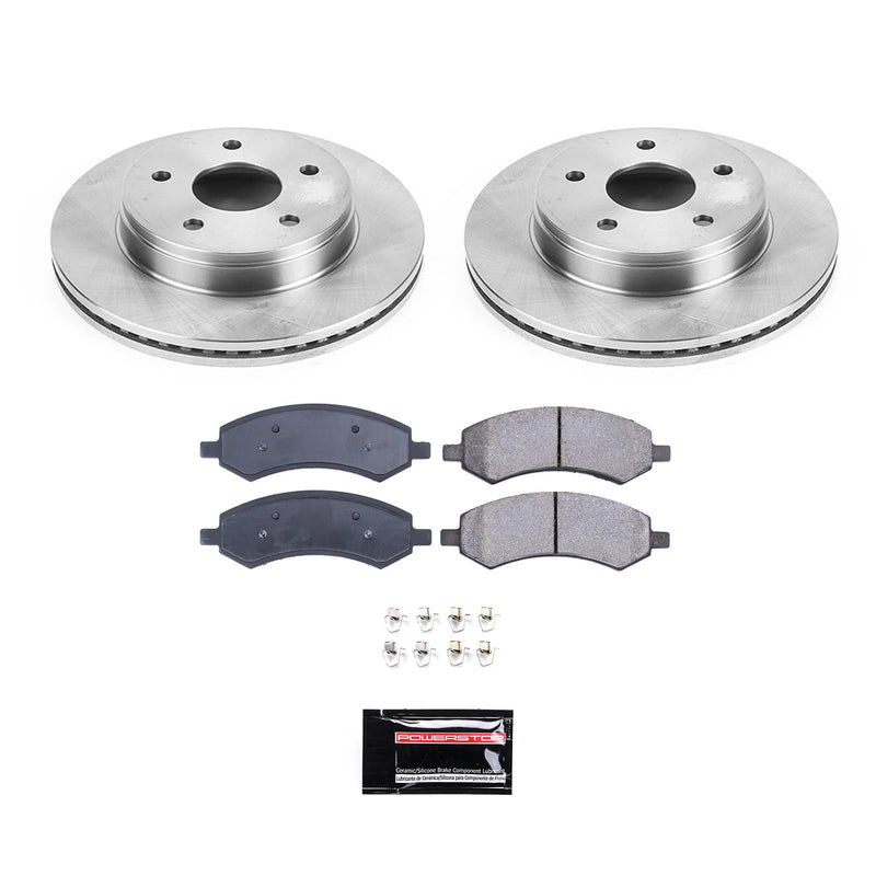 Power Stop KOE2163 Autospecialty - 1-Click Daily Driver Brake Kits (Front) for 2006-2024 Chrysler Aspen product image