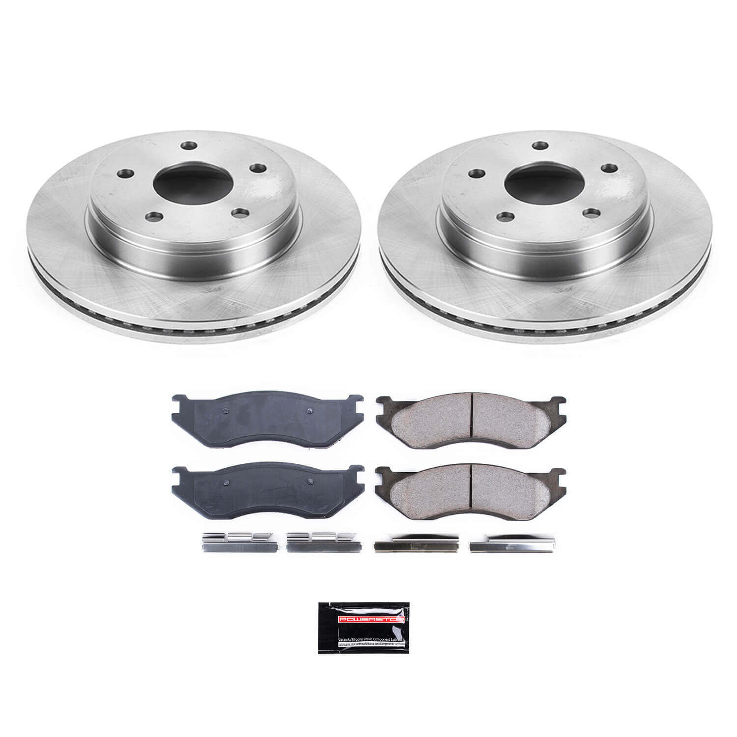 Power Stop KOE2167 Autospecialty - 1-Click Daily Driver Brake Kits (Front) for 2003-2005 Dodge Ram 1500 product image
