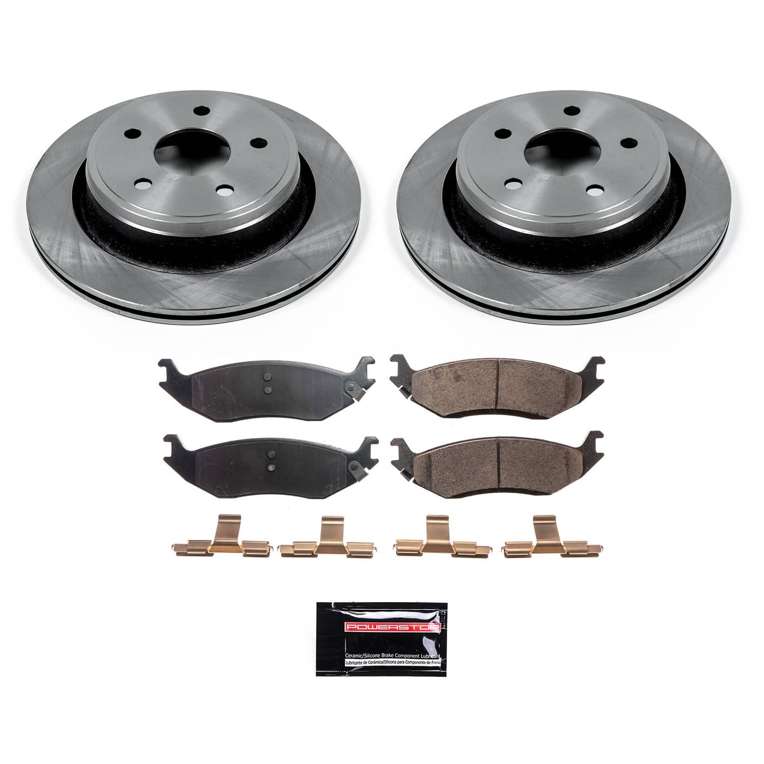 Power Stop KOE2172 Autospecialty - 1-Click Daily Driver Brake Kits (Rear) for 2002-2024 Chrysler Aspen product image