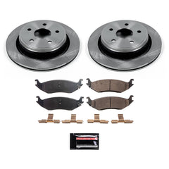 Power Stop KOE2172 Autospecialty - 1-Click Daily Driver Brake Kits (Rear) for 2002-2024 Chrysler Aspen product image