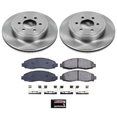 Power Stop KOE2187 Autospecialty - 1-Click Daily Driver Brake Kits (Front) for 2003-2004 Dodge Dakota product image