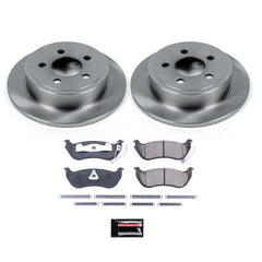 Power Stop KOE2197 Autospecialty - 1-Click Daily Driver Brake Kits (Rear) for 2003-2007 Jeep Liberty product image