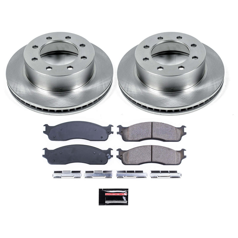 Power Stop KOE2203 Autospecialty - 1-Click Daily Driver Brake Kits (Front) for 2003-2008 Dodge Ram 1500 product image