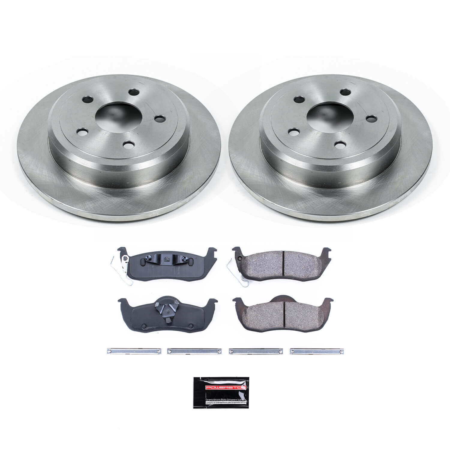 Power Stop KOE2221 Autospecialty - 1-Click Daily Driver Brake Kits (Rear) for 2005-2010 Jeep Commander product image