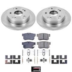Power Stop KOE2270 Autospecialty - 1-Click Daily Driver Brake Kits (Rear) for 1997-2006 Acura Integra product image