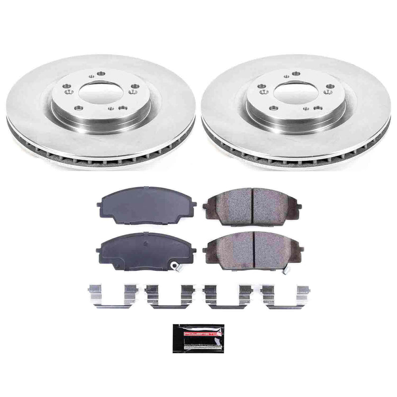 Power Stop KOE2276 Autospecialty - 1-Click Daily Driver Brake Kits (Front) for 2000-2009 Honda S2000 product image