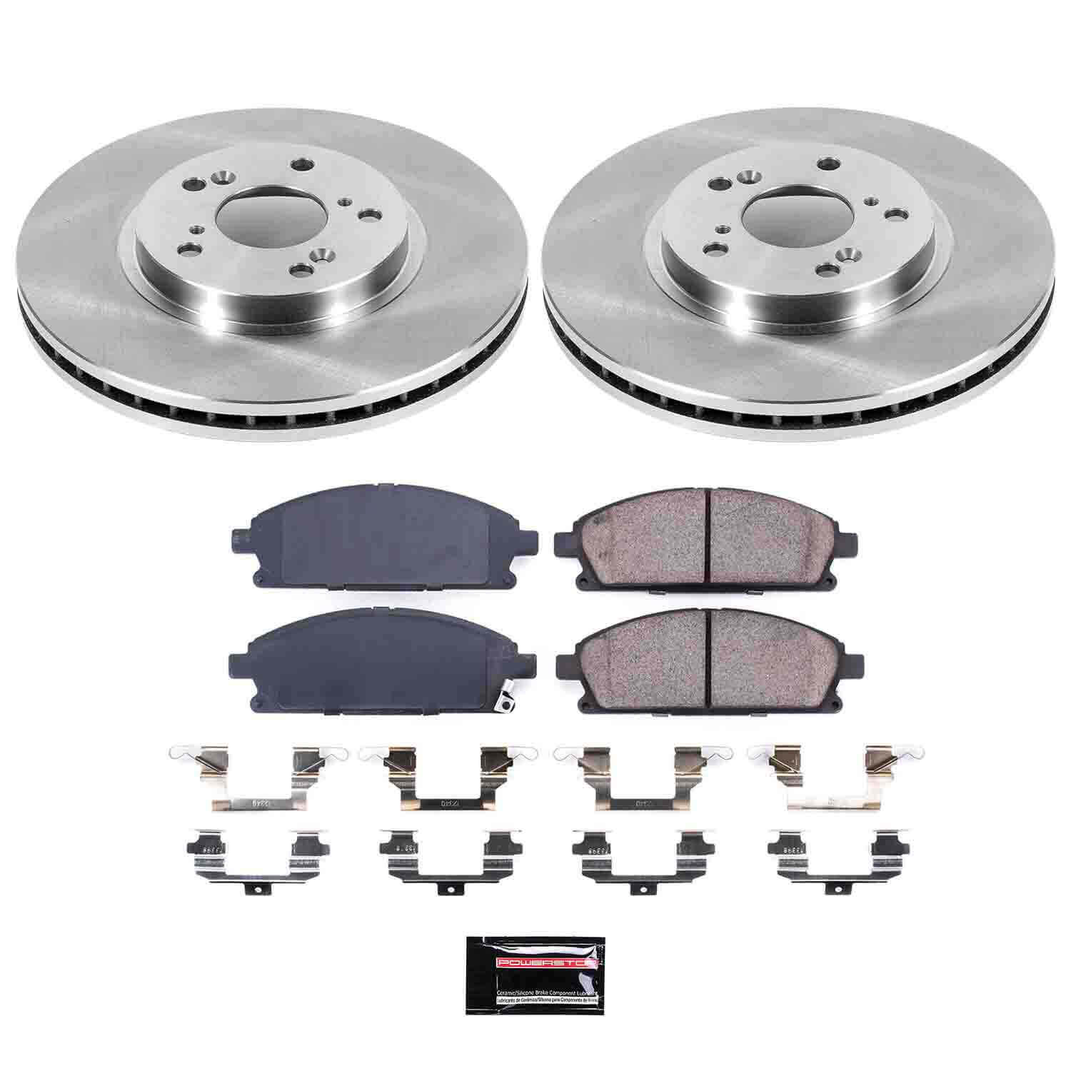 Power Stop KOE2290 Autospecialty - 1-Click Daily Driver Brake Kits (Front) for 2003-2006 Acura MDX product image