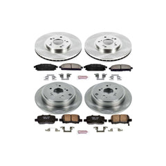 Power Stop KOE2291 Autospecialty - 1-Click Daily Driver Brake Kits (Front And Rear) for 2003-2006 Acura MDX product image
