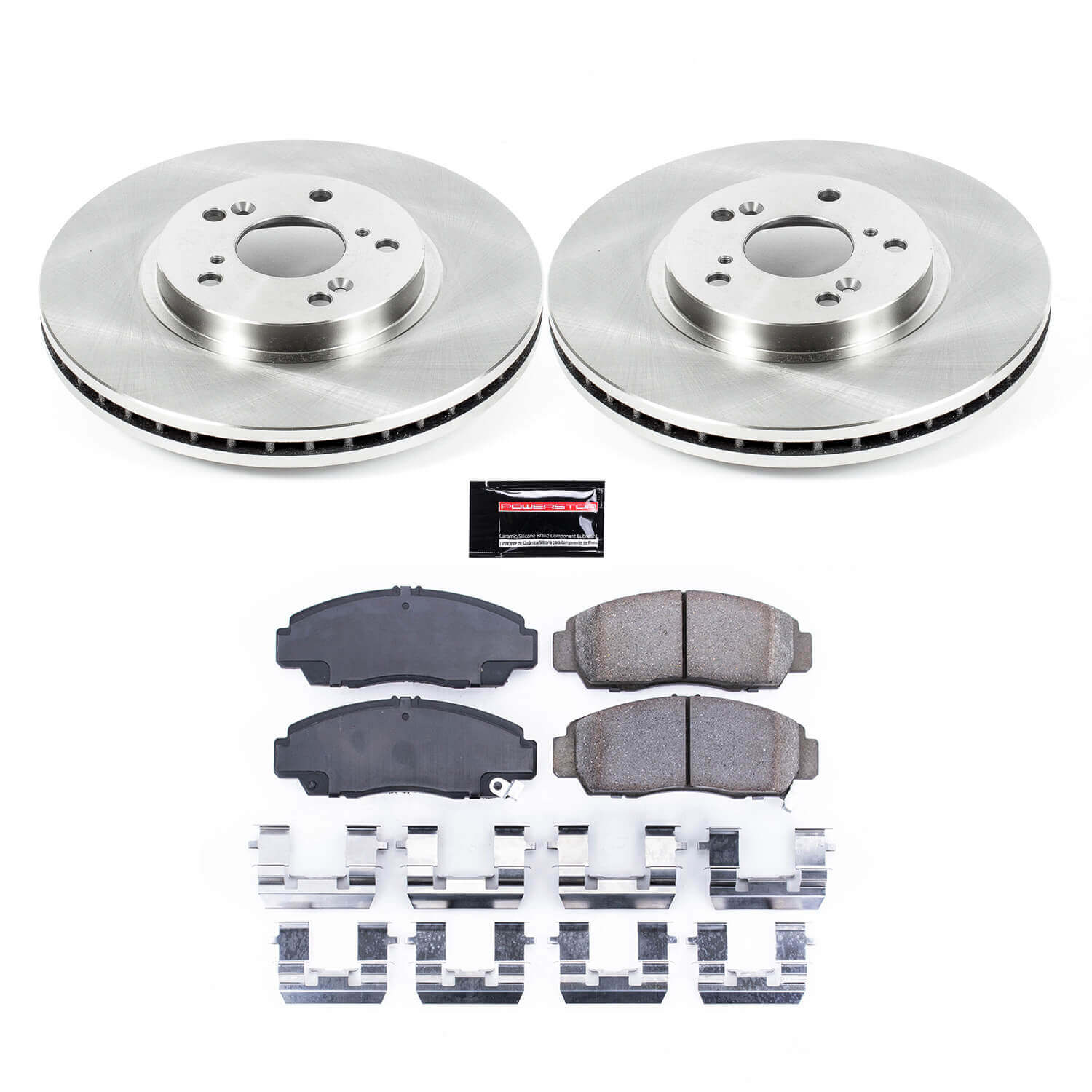 Power Stop KOE2292 Autospecialty - 1-Click Daily Driver Brake Kits (Front) for 1999-2011 Acura Cl product image