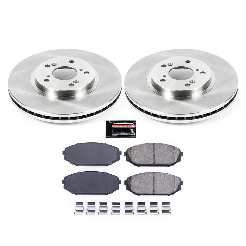 Power Stop KOE2299 Autospecialty - 1-Click Daily Driver Brake Kits (Front) for 1999-2004 Acura MDX product image