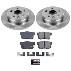 Power Stop KOE2308 Autospecialty - 1-Click Daily Driver Brake Kits (Rear) for 1999-2003 Acura Tl product image