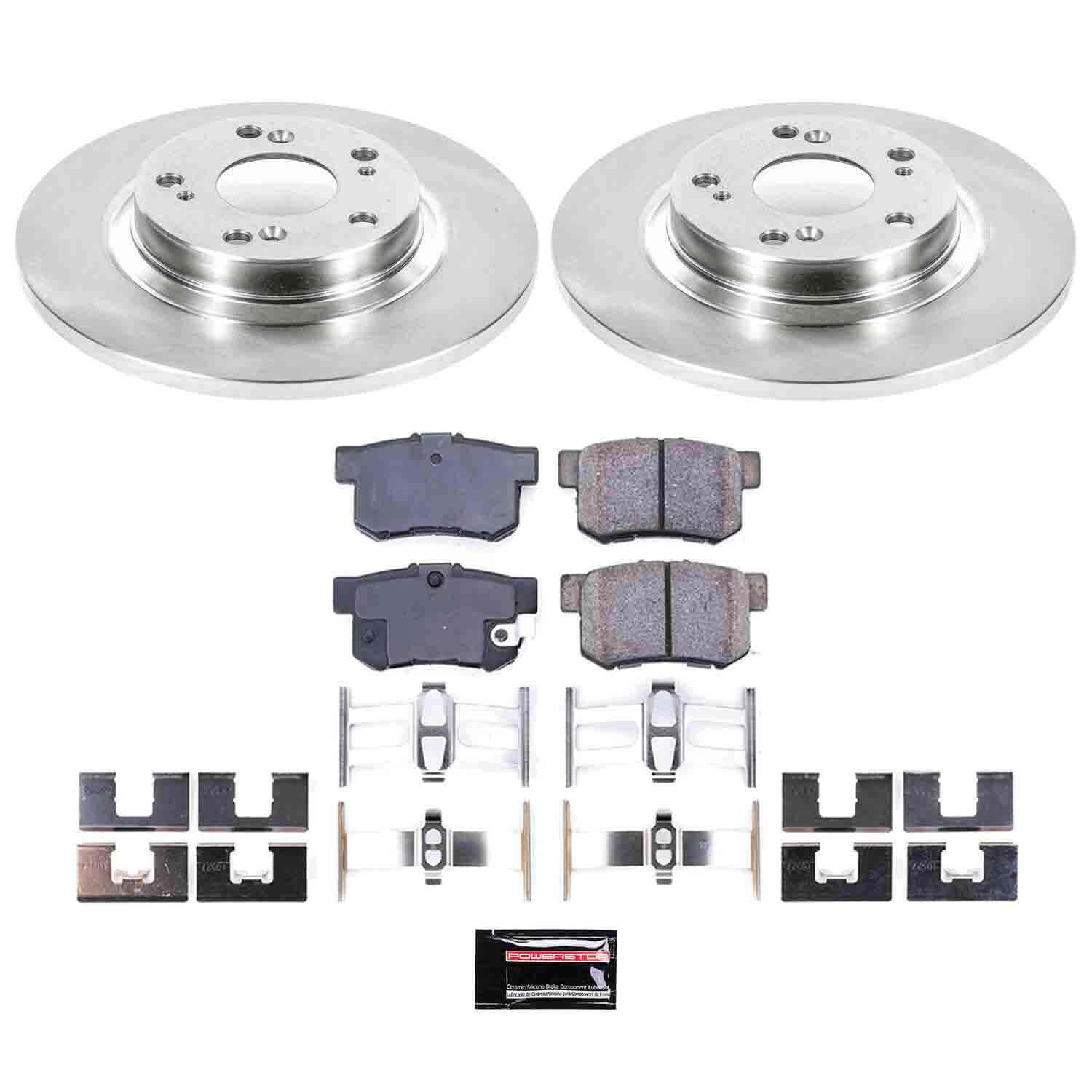 Power Stop KOE2310 Autospecialty - 1-Click Daily Driver Brake Kits (Rear) for 2000-2009 Honda S2000 product image