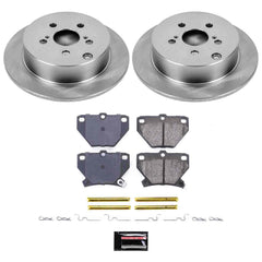 Power Stop KOE2318 Autospecialty - 1-Click Daily Driver Brake Kits (Rear) for 2000-2007 Pontiac Vibe product image