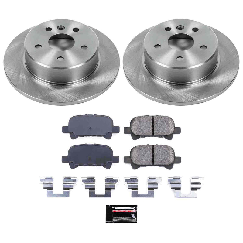 Power Stop KOE2322 Autospecialty - 1-Click Daily Driver Brake Kits (Rear) for 2000-2004 Toyota Avalon product image