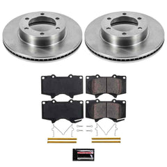 Power Stop KOE2324 Autospecialty - 1-Click Daily Driver Brake Kits (Front) for 2000-2007 Toyota Sequoia product image