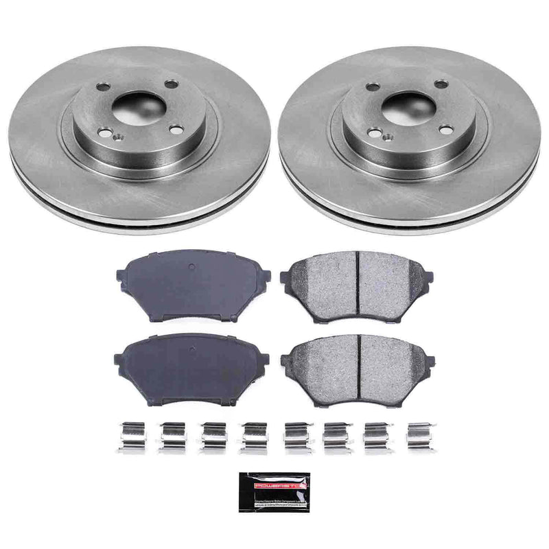 Power Stop KOE2353 Autospecialty - 1-Click Daily Driver Brake Kits (Front) for 2001-2005 Mazda Miata / MX-5 product image