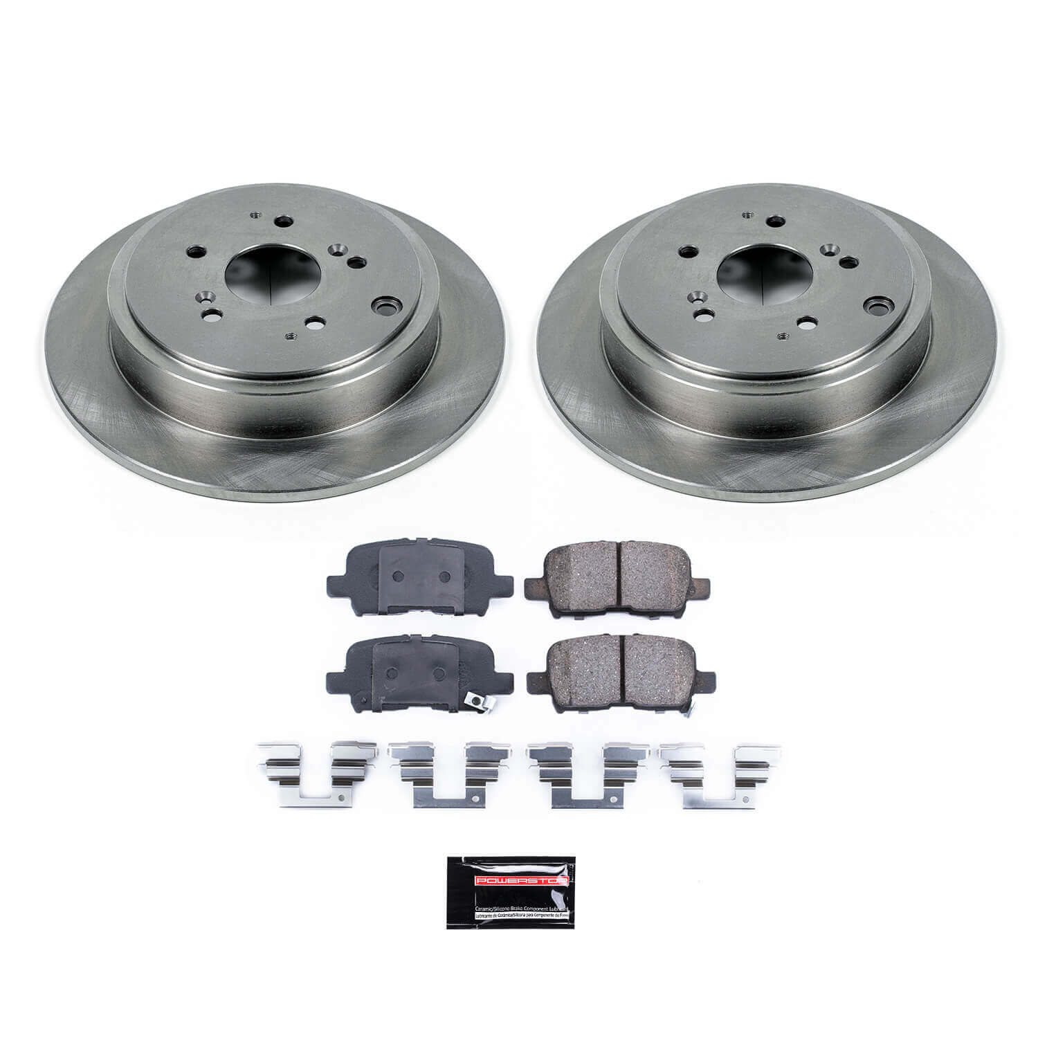 Power Stop KOE2382 Autospecialty - 1-Click Daily Driver Brake Kits (Rear) for 2001-2008 Acura MDX product image