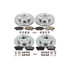 Power Stop KOE2387 Autospecialty - 1-Click Daily Driver Brake Kits (Front And Rear) for 2002-2006 Acura Rsx product image