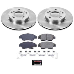 Power Stop KOE2389 Autospecialty - 1-Click Daily Driver Brake Kits (Front) for 2006-2011 Honda Civic product image