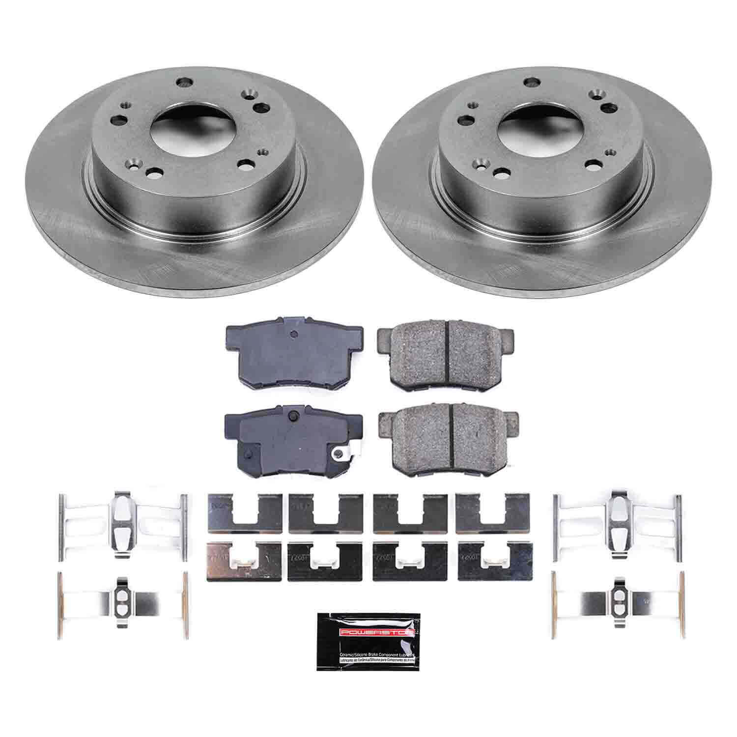 Power Stop KOE2391 Autospecialty - 1-Click Daily Driver Brake Kits (Rear) for 2003-2008 Acura Tsx product image