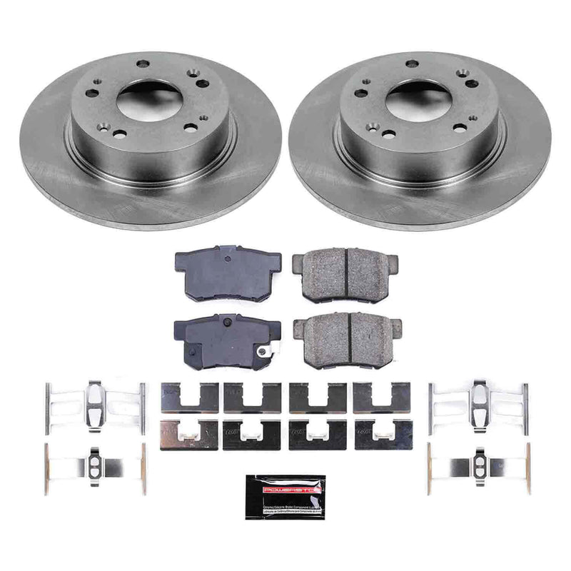 Power Stop KOE2391 Autospecialty - 1-Click Daily Driver Brake Kits (Rear) for 2003-2008 Acura Tsx product image