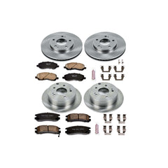 Power Stop KOE2395 Autospecialty - 1-Click Daily Driver Brake Kits (Front And Rear) for 2004-2012 Mitsubishi Galant product image