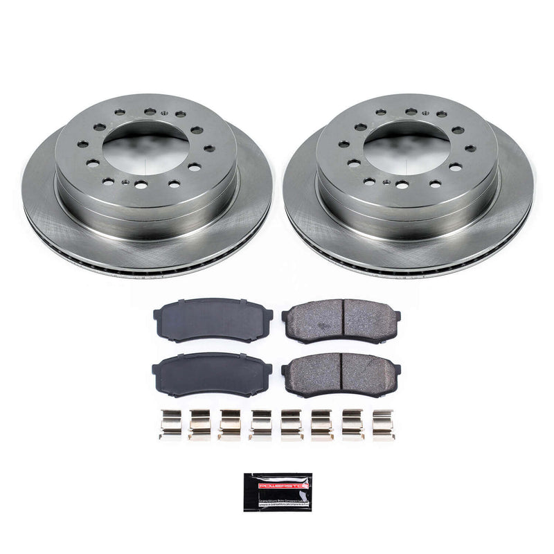 Power Stop KOE2405 Autospecialty - 1-Click Daily Driver Brake Kits (Rear) for 2001-2009 Lexus GX470 product image