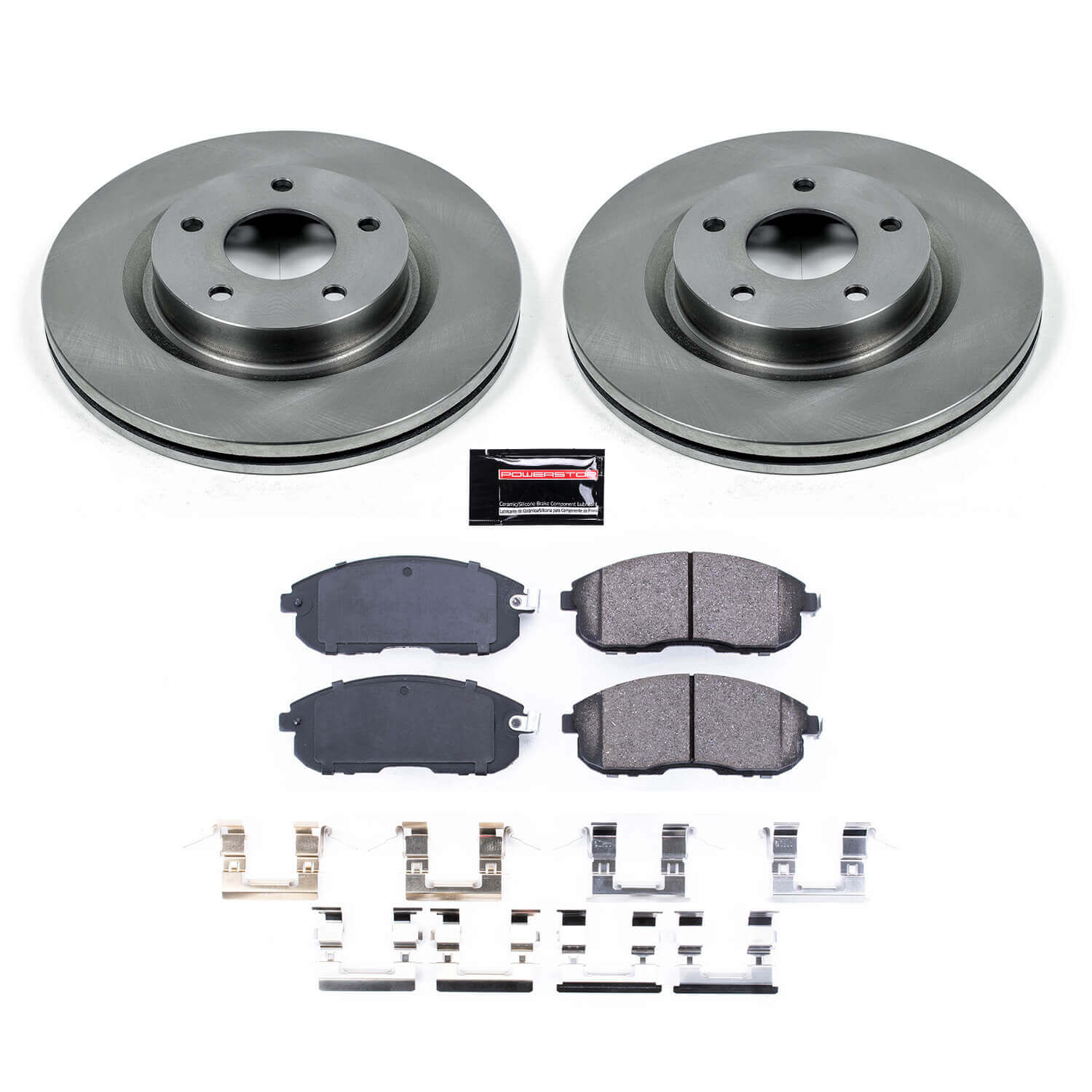 Power Stop KOE241 Autospecialty - 1-Click Daily Driver Brake Kits (Front) for 2007-2013 Nissan Altima product image