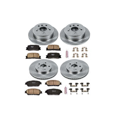 Power Stop KOE2413 Autospecialty - 1-Click Daily Driver Brake Kits (Front And Rear) for 2005-2006 Toyota Camry product image