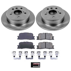 Power Stop KOE2418 Autospecialty - 1-Click Daily Driver Brake Kits (Rear) for 2002-2006 Lexus ES300 product image