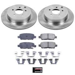 Power Stop KOE2427 Autospecialty - 1-Click Daily Driver Brake Kits (Rear) for 2003-2024 Infiniti FX35 product image