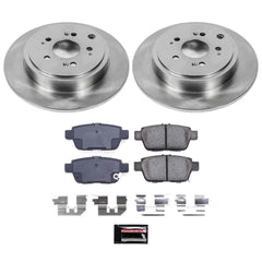 Power Stop KOE2431 Autospecialty - 1-Click Daily Driver Brake Kits (Rear) for 2006-2014 Honda Ridgeline product image