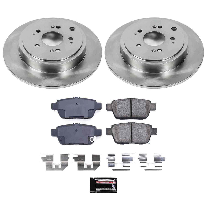 Power Stop KOE2431 Autospecialty - 1-Click Daily Driver Brake Kits (Rear) for 2006-2014 Honda Ridgeline product image