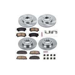Power Stop KOE2449 Autospecialty - 1-Click Daily Driver Brake Kits (Front And Rear) for 2003-2005 Mazda 6 product image