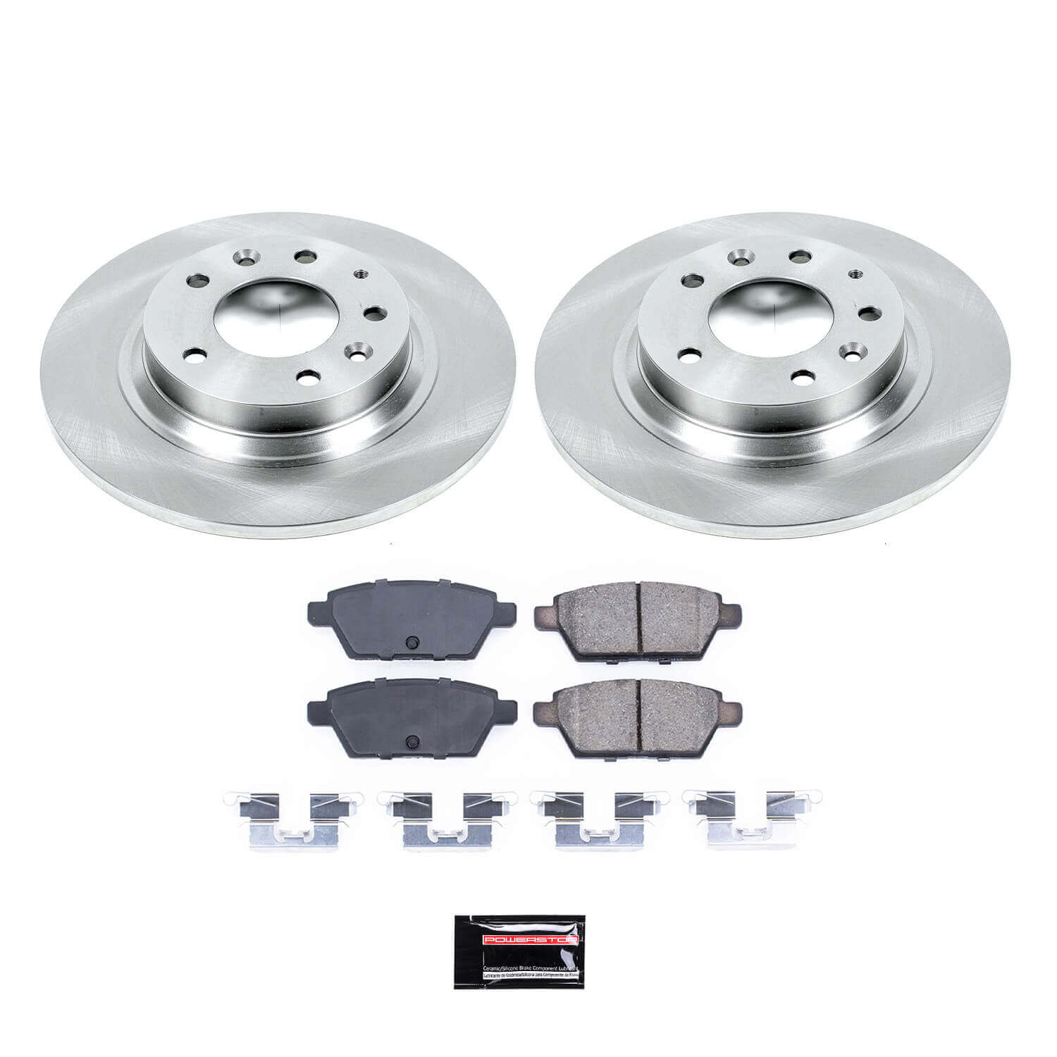 Power Stop KOE2450 Autospecialty - 1-Click Daily Driver Brake Kits (Rear) for 2006-2013 Ford Fusion product image
