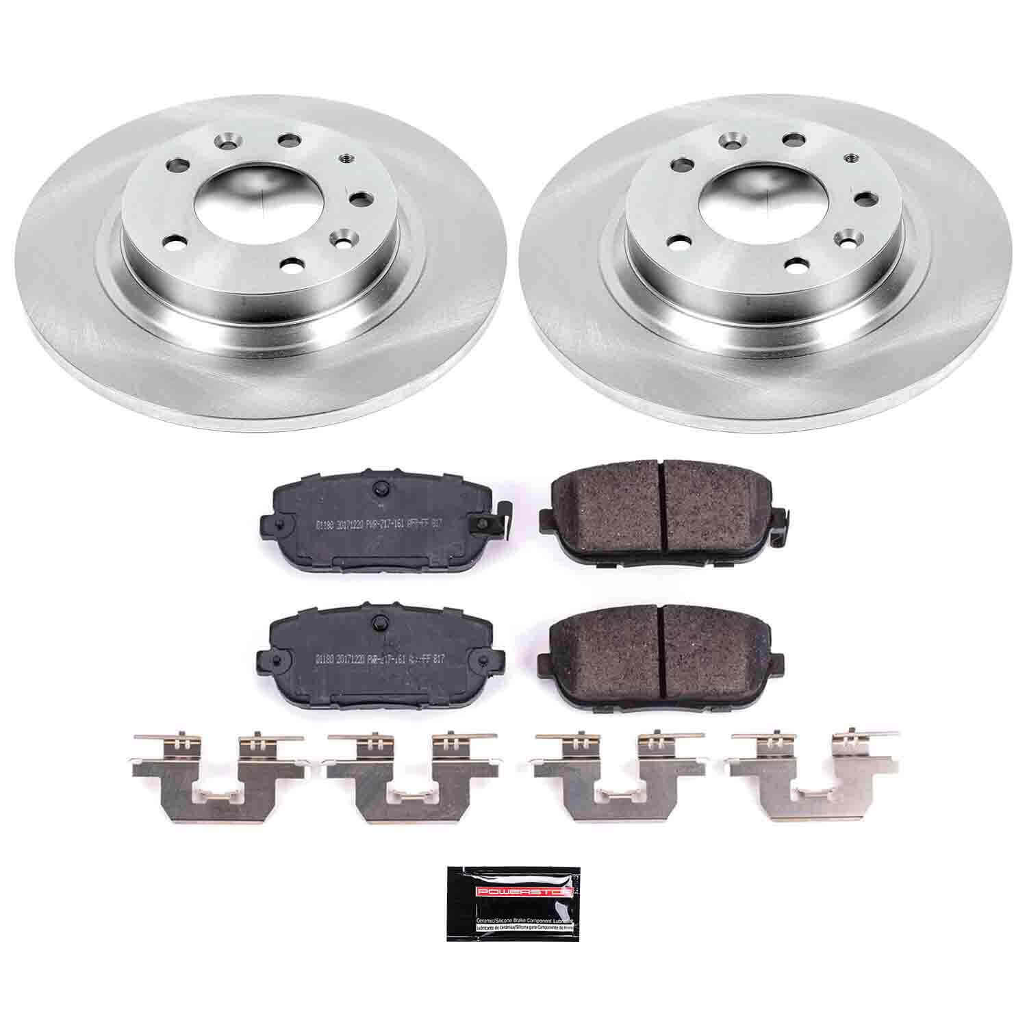 Power Stop KOE2451 Autospecialty - 1-Click Daily Driver Brake Kits (Rear) for 2006-2015 Mazda Miata / MX-5 product image