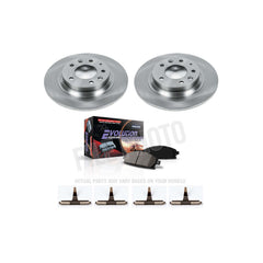 Power Stop KOE2453 Autospecialty - 1-Click Daily Driver Brake Kits (Rear) for 1998-2002 Mazda 626 product image