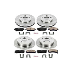 Power Stop KOE2554 Autospecialty - 1-Click Daily Driver Brake Kits (Front And Rear) for 1997-2005 Buick Century product image
