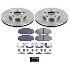Power Stop KOE2558 Autospecialty - 1-Click Daily Driver Brake Kits (Front) for 2003-2007 Honda Accord product image