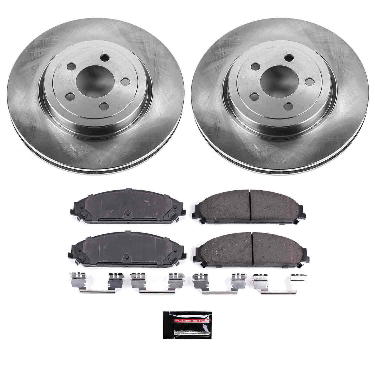 Power Stop KOE2560 Autospecialty - 1-Click Daily Driver Brake Kits (Front) for 2005-2023 Chrysler 300 product image