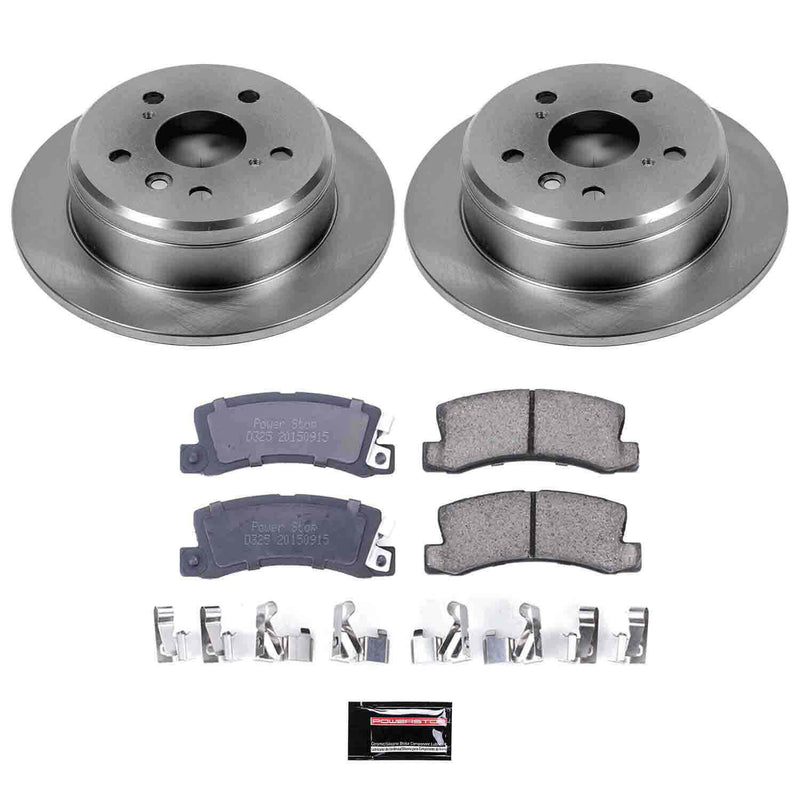 Power Stop KOE2565 Autospecialty - 1-Click Daily Driver Brake Kits (Rear) for 1992-1999 Lexus ES300 product image