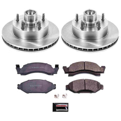 Power Stop KOE2578 Autospecialty - 1-Click Daily Driver Brake Kits (Front) for 1973-1986 Ford E-100 Econoline product image