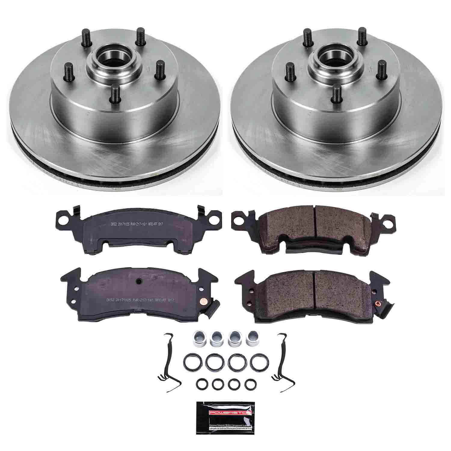 Power Stop KOE2579 Autospecialty - 1-Click Daily Driver Brake Kits (Front) for 1969-1975 Buick Apollo product image