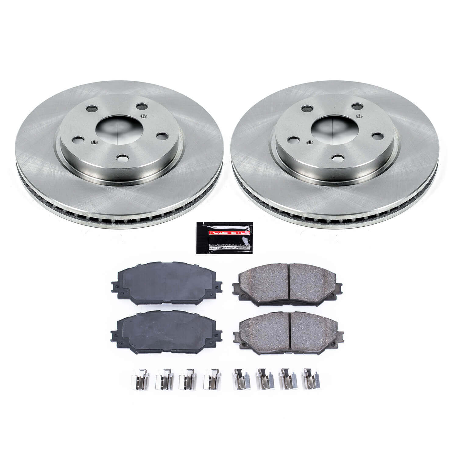 Power Stop KOE258 Autospecialty - 1-Click Daily Driver Brake Kits (Front) for 2006-2018 Lexus HS250H product image