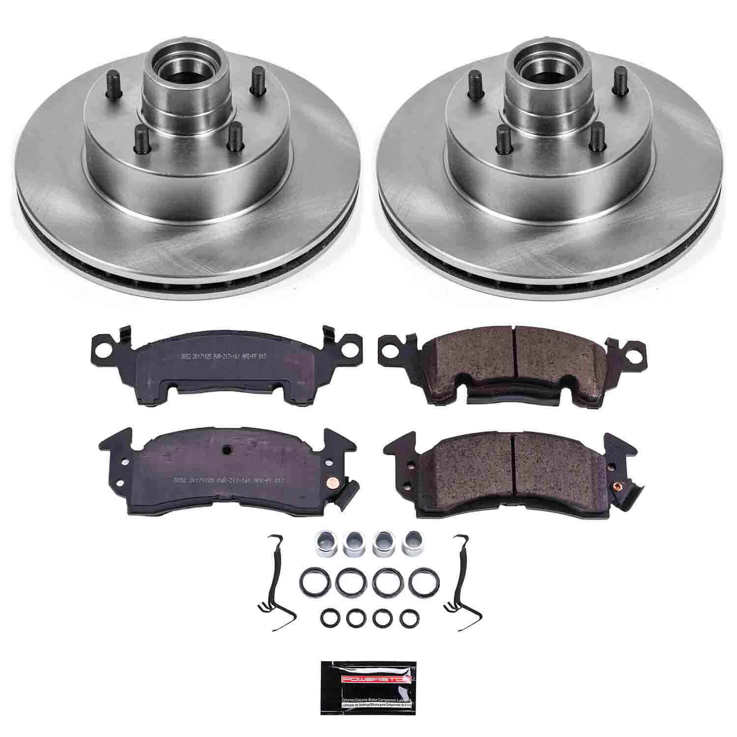 Power Stop KOE2580 Autospecialty - 1-Click Daily Driver Brake Kits (Front) for 1970-1981 Buick Apollo product image