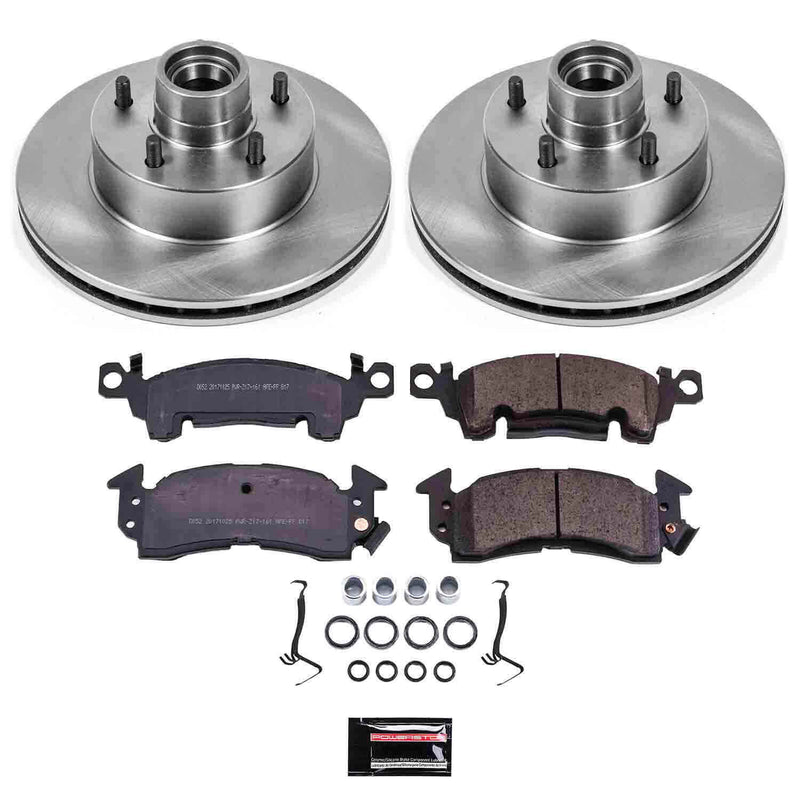 Power Stop KOE2580 Autospecialty - 1-Click Daily Driver Brake Kits (Front) for 1970-1981 Buick Apollo product image