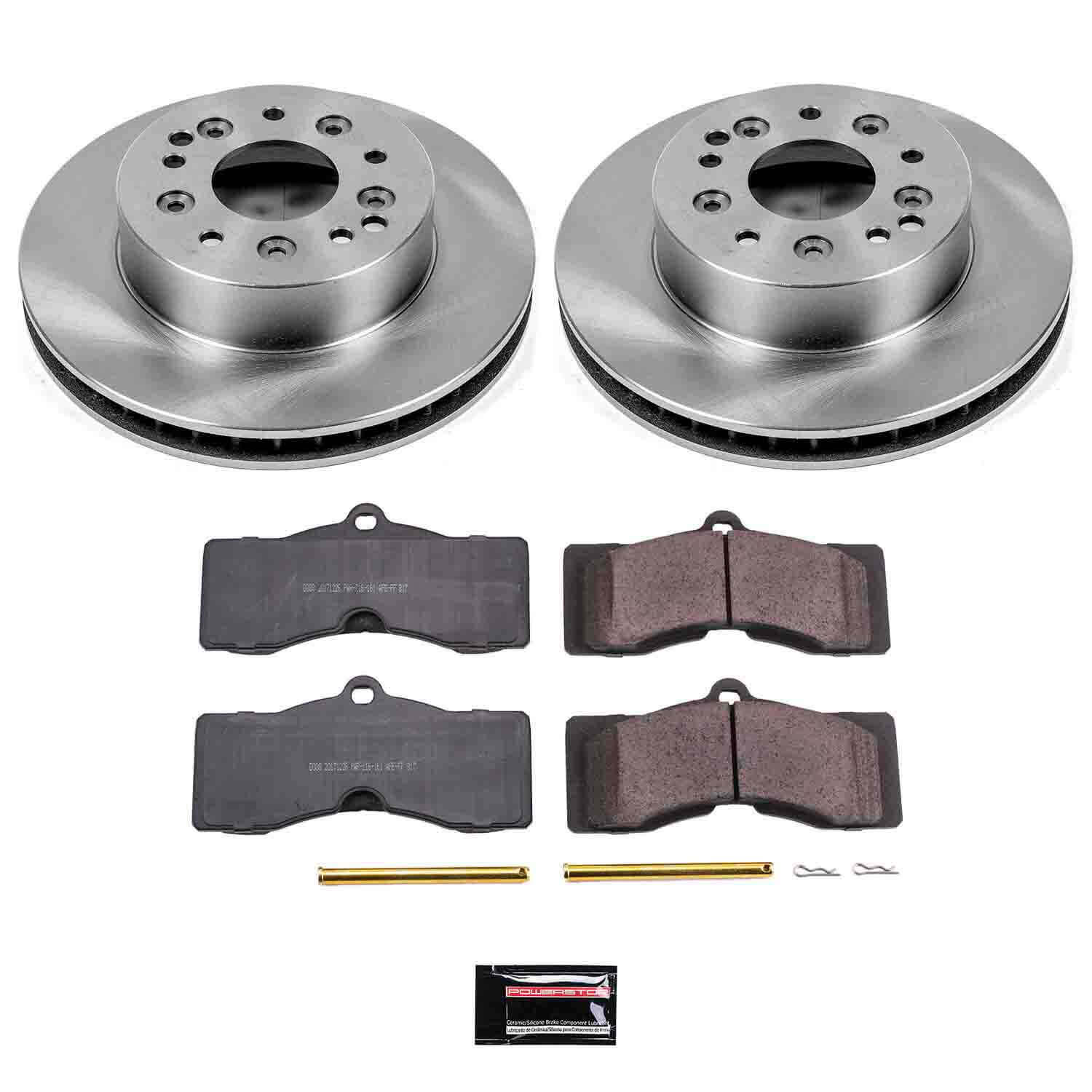 Power Stop KOE2596 Autospecialty - 1-Click Daily Driver Brake Kits (Rear) for 1965-1982 Chevrolet Camaro product image